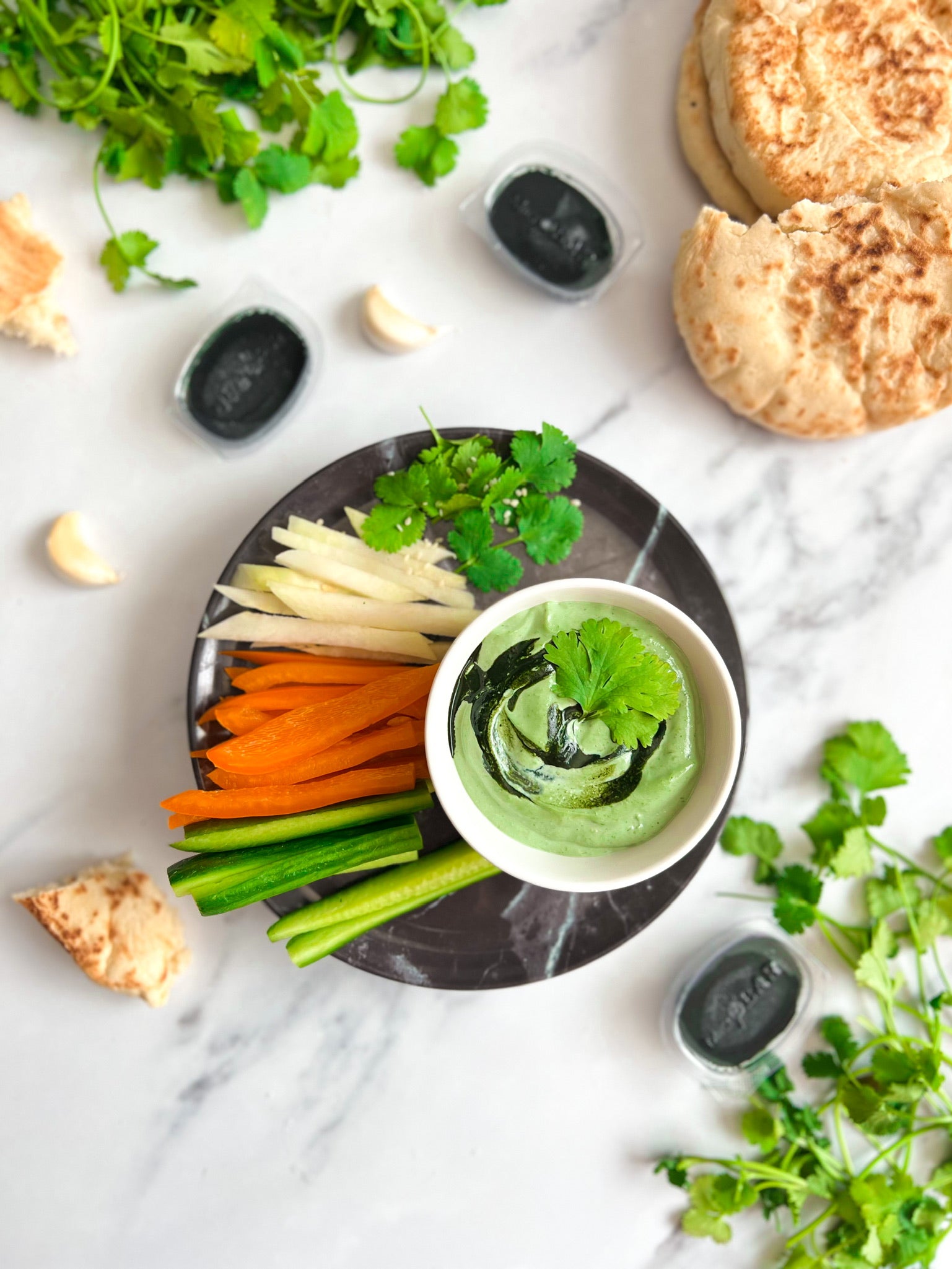 Spirulina Tahini Dressing - SimpliiGood
