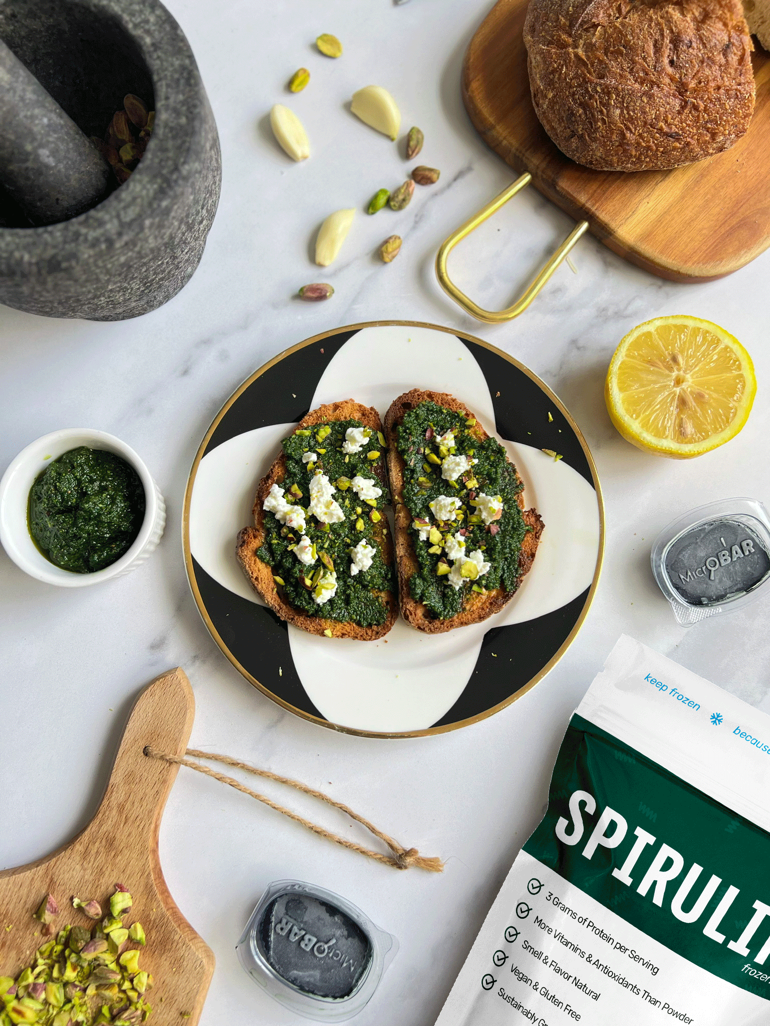 Spirulina Pesto - SimpliiGood