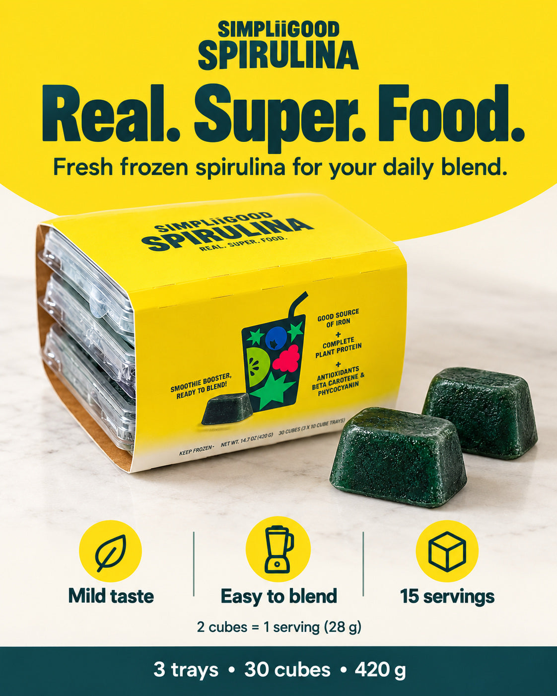Fresh Spirulina SimpliiGood